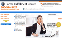 Tablet Screenshot of formsfulfillment.com